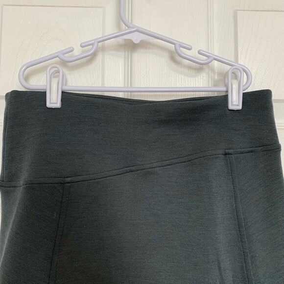 Smartwool Gray Merino Wool Blend Side Slit Pencil Skirt XS - Picture 6 of 9